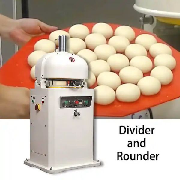 Buy Stainless Steel Pizza Dough Divider Machine Automatic 0.75kw at wholesale prices