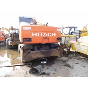 Original japan Used HITACHI EX100WD-2 Wheel Excavator