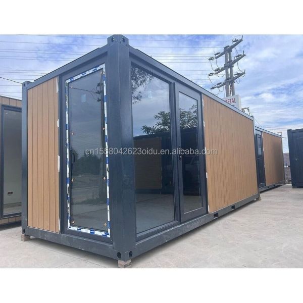 Aluminum Alloy Windows Expandable Wooden Container House for EU 20ft 40ft Modern Design Outdoor Hotel and Vocation