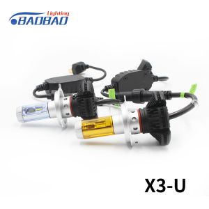 X3 50W 6000Lumen ZES chips car led headlight