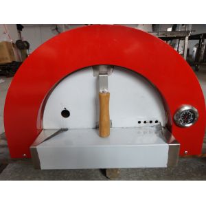 China Large Stainless Steel Wood Fired Pizza Oven Multi-Burner System on sale