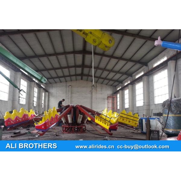 Fairground Park Amusement Jumping Rides Thrill Jumping Machine