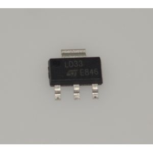 LD1117S33CTR 3.3V LDO Voltage Regulator with 1A Output Low Dropout Voltage High