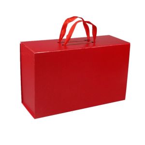 Custom Size Magnetic Shoe Box Packaging with Front Drop Design and UV Coating