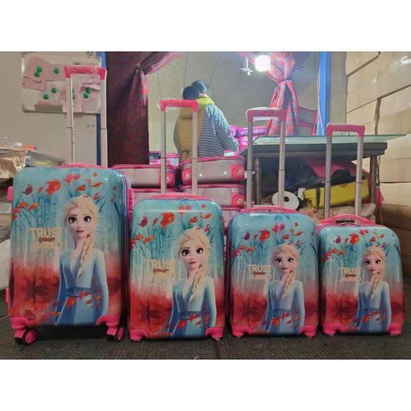 Buy Sturdy Unisex Kids Cartoon Luggage ABS PC Material Great Protection at wholesale prices