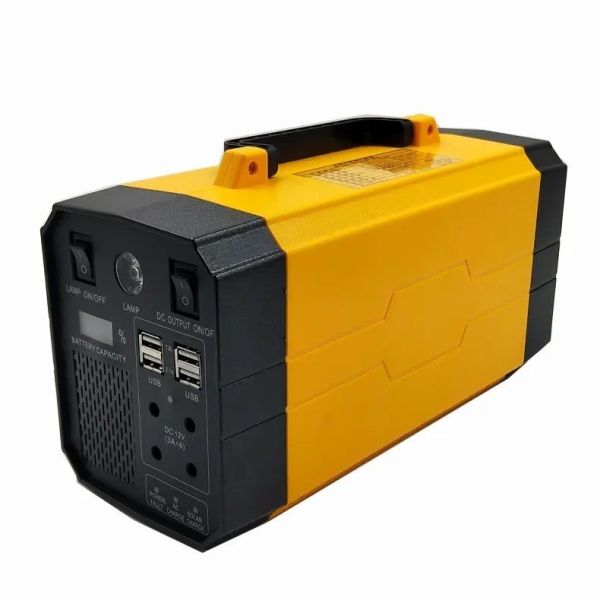 Ground Mounting Home Solar Power Station 500W Portable Emergency Solar Generator