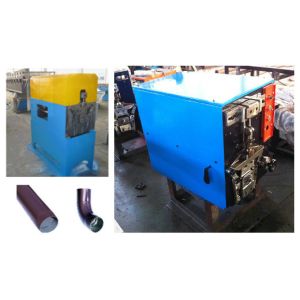 5.5KW Carbon Steel Downspout Roll Forming Machine High Speed 8 - 10 m / min