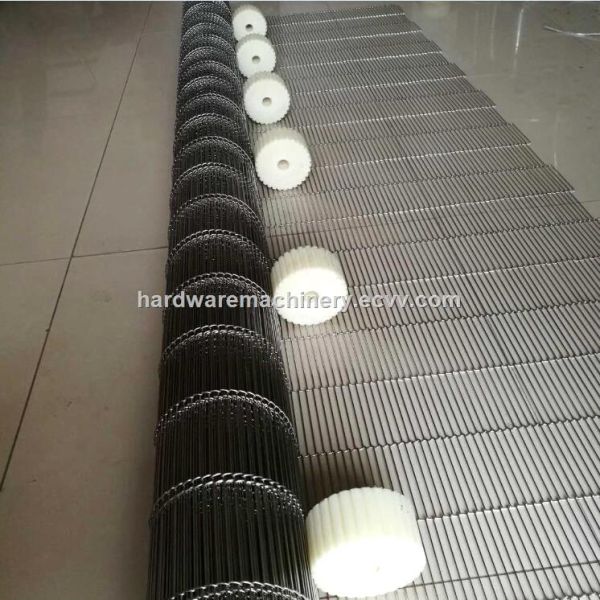 Chocolate Conveyor Metal Mesh Belt Stainless Steel 304 316 Flat Flex Wire Mesh Belt made in China