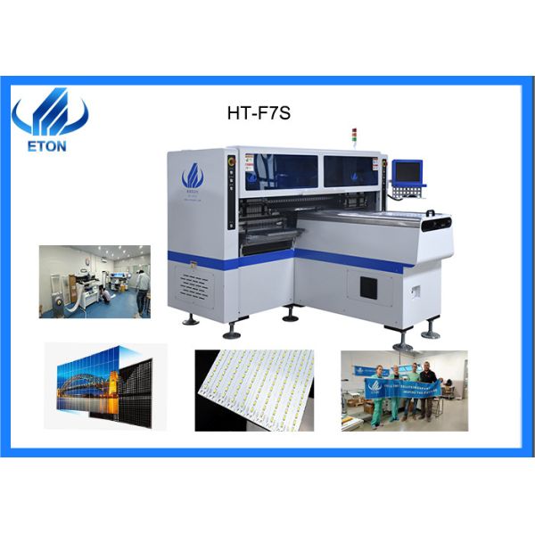 Group taking and group picking pick and place machine LED lamp chip shooter SMT