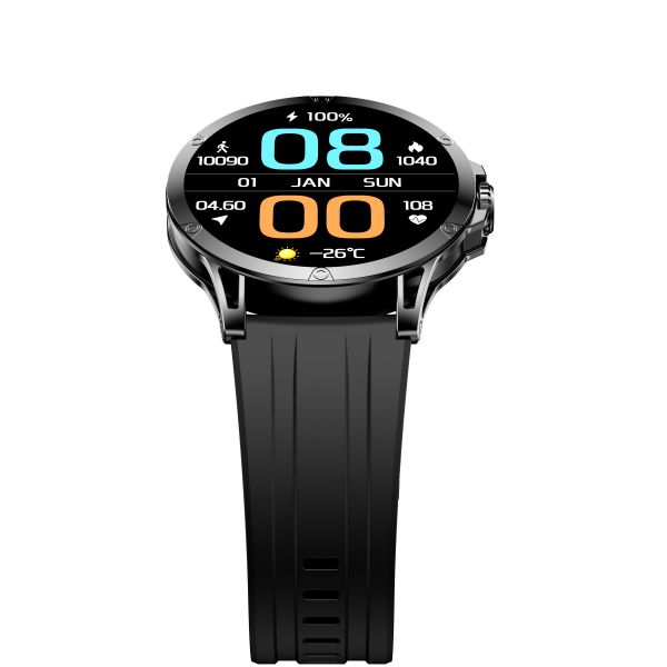 Buy KW256A Super Amoled Display Round Smartwatch Sleep Monitoring Ip68 at wholesale prices