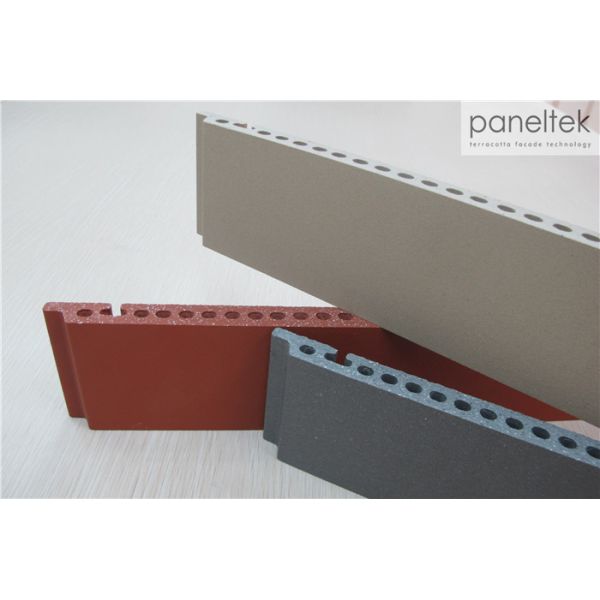 Natural Flat Surface Ceramic Wall Cladding No - Radiation With UV Resistance