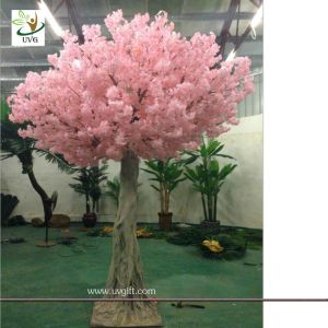 UVG indoor cherry blossom artificial tree with pink flowers for Water World