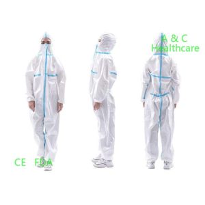 China Virus Surgical Disposable Protective Coverall Disposable Painting Overalls on sale