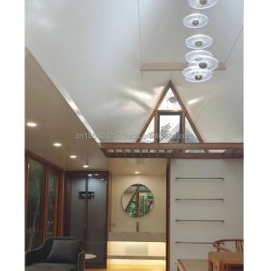 Triangle House Prefabricated Modular Office Garden Home Galvanized Steel Square