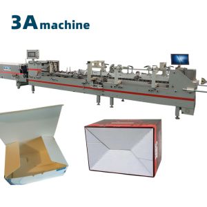 Quality 800AG-2 Automatic Bottom Lock Folder Gluer with Crash Lock Bottom Gaotian Folder Gluer Paper Machine Parts for sale
