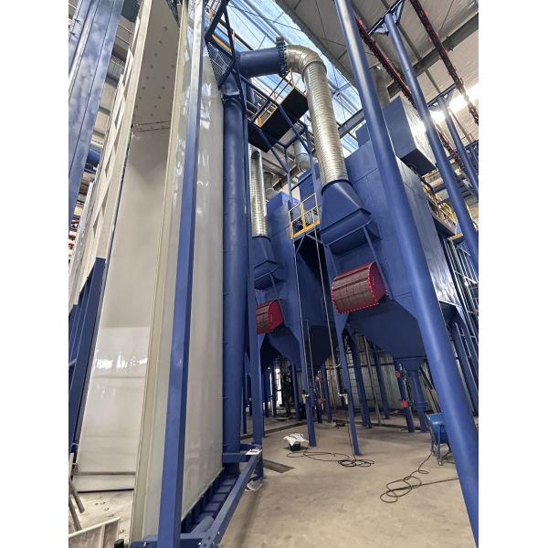 Full-automatic Flexible Vertical Powder Coating Lines with Powder Coating System