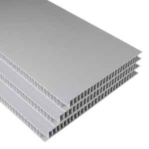 Quality Recyclable Plastic Hollow Sheet 100% Recyclable Polypropylene PP Material Temperature Resistance -20°C To 100°C for sale