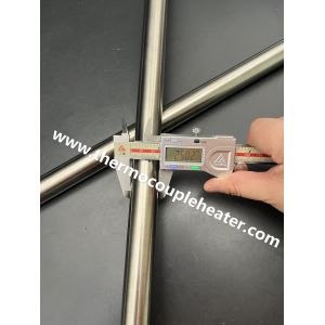 Big Diameter 25mm Cartridge Heaters With Solid Pins Mounting Flange