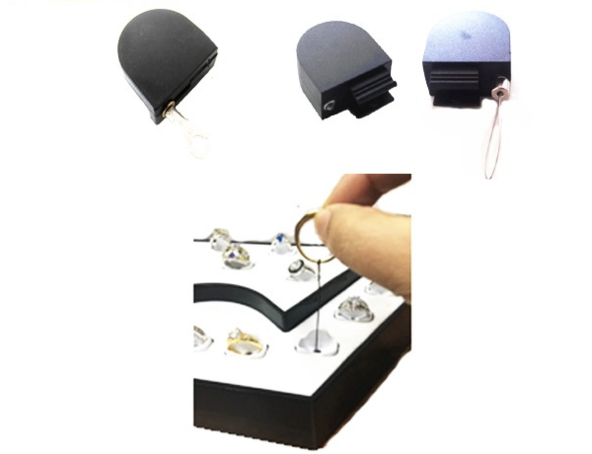 anti-lost Durable burglar-proof retail display security pull box for ring