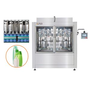 Quality Automatic Sevro Motor Piston Pump High Viscosity Liquid Hair Butter Filling Machine For Bottle for sale