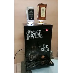 Speedy Cooling Liquor Dispenser Chiller Low Noise With Two Bottles