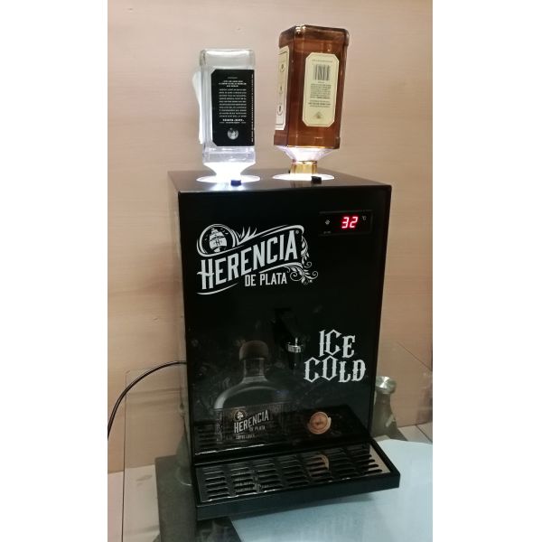 Buy Speedy Cooling Liquor Dispenser Chiller Low Noise With Two Bottles at wholesale prices