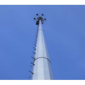 China High Strength Corrosion Resistant Single Tube Tower Supports 4G 5G Equipment Modular Design Adapts To Multiple Scenarios And Fast Installation on sale China High Strength Corrosion Resistant Single Tube Tower Supports 4G 5G Equipment Modular Design Adapts To Multiple Scenarios And Fast Installation on sale