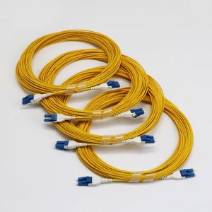 Low Loss LC Uniboot Duplex Singlemode G657.A1 BendInsensitive Duplex 2mm LSZH 0