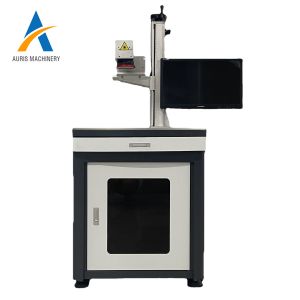 Intelligent Computer Fiber Laser Marking Machine 20W Two Dimensional Code