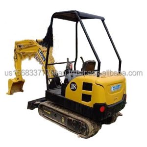 Komatsu PC18 Mini Used Crawler Excavator with Original Hydraulic Cylinder in
