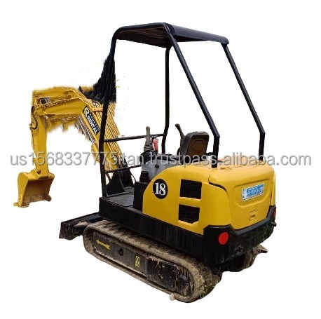 Komatsu PC18 Mini Used Crawler Excavator with Original Hydraulic Cylinder in