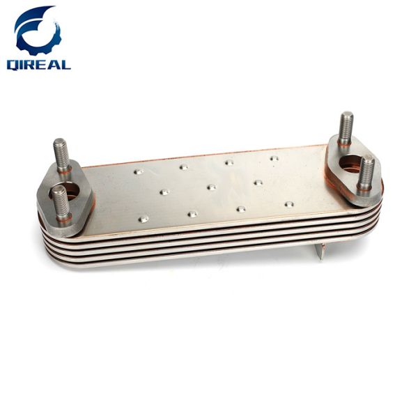 J05E Oil Cooler Core Excavator Engine Parts