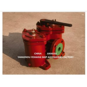 1"-DN25 Double Oil Strainers & Duplex Oil Strainer & Double Oil Filter & Duplex