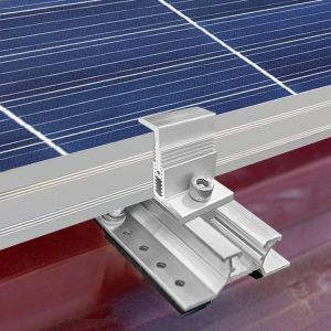 Quality Solar Accessories Mounting Clamp for High End Customized Solar Roofs 25 Years Duration for sale