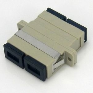 High Durability Fiber Optic Lc To Sc Adapter Duplex Sc Adapter UPC APC Type