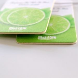 Scented Paper Air Freshener Customized Logo For Car Hanging