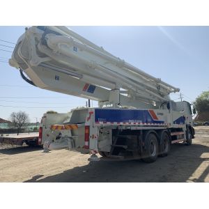Used 294KW Concrete Beton Pump, 3 Axles Cement Boom Pumping Machine