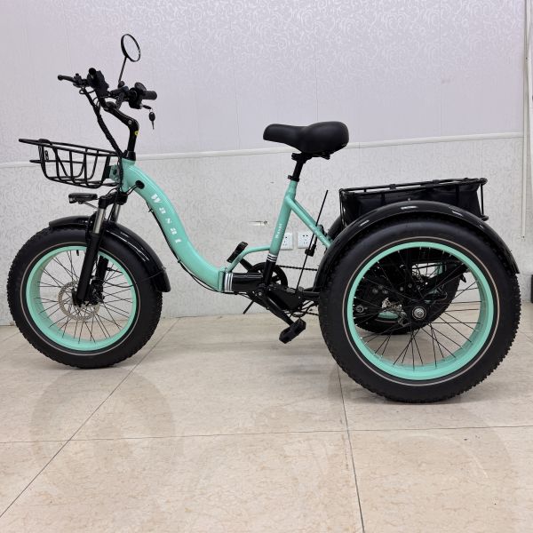 Buy 500W Motor Lightweight Electric Tricycle For Adults  High Carbon Steel Frame at wholesale prices