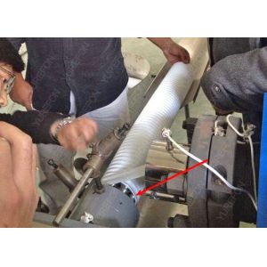 Steel Wire Reinforced PVC Plastic Pipe Extrusion Line Easy Operation For Mechanical