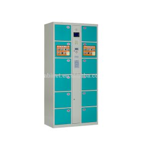 24 Doors Sturdy Hotel Supermarket 0.5mm Metal Lockers
