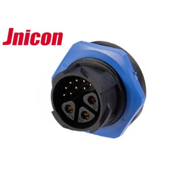 Jnicon Multi Pin Connectors Waterproof , Power / Signal 12 Pin Waterproof Connector