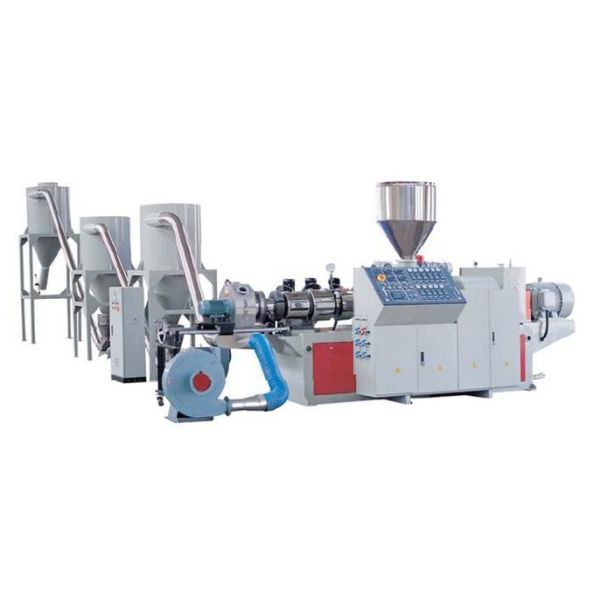 PE Film Extruder Machine Waste PVC Pipe PP Bag PET Bottle Plastic Recycling Machine