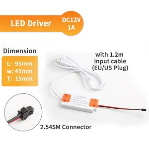 SL Handy Lightweight Power Supply LED Driver 12W 24W 36W 48W 60W for Bathroom