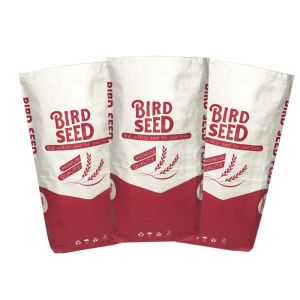 Customized Kraft Multiwall Paper Bags Powder Food Ingredients Used