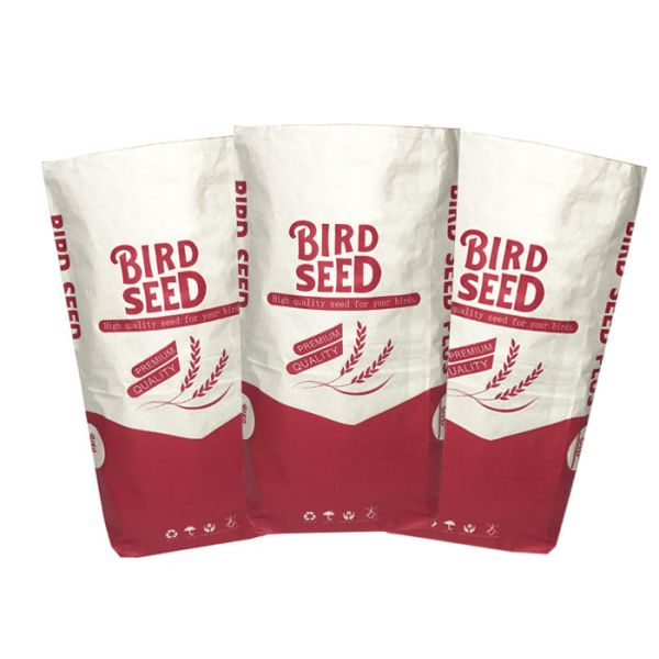 Buy Customized Kraft Multiwall Paper Bags Powder Food Ingredients Used at wholesale prices