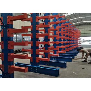 Robot Welding 600kgs/Arm Plywood Cantilever Racks ISO9001