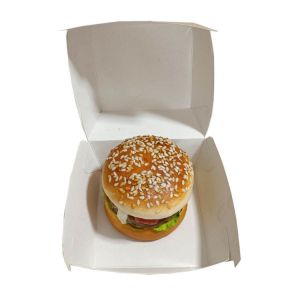 Wholesale custom printing fast food delivery burger boxes