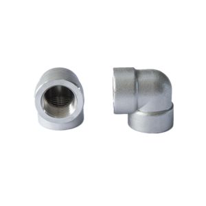 WP304 Butt Welded Steel Tee Elbow Threaded Pipe Fitting Stainless