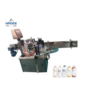 Oil Water Bottle Sticker Labeling Machine Labeling Speed 20 - 200pcs / Min
