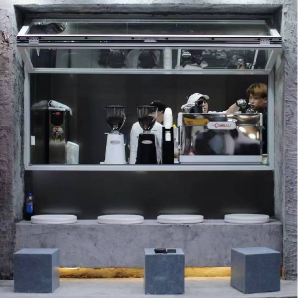 Balcony-Integrated Folding Window Enabling Container Gardening Access and Micro-Greens Harvesting Convenience